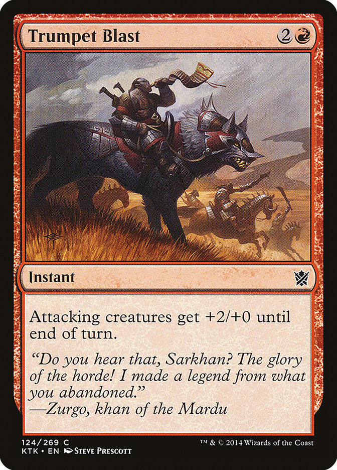 Trumpet Blast [Khans of Tarkir] | Deep Dive Games St. Marys