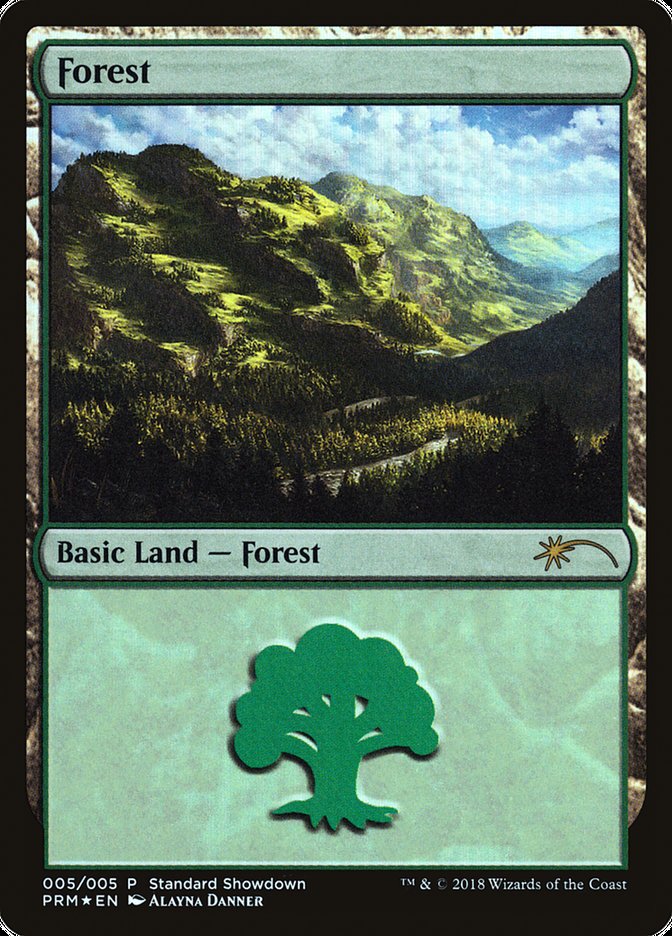 Forest (5) [Magic 2019 Standard Showdown] | Deep Dive Games St. Marys