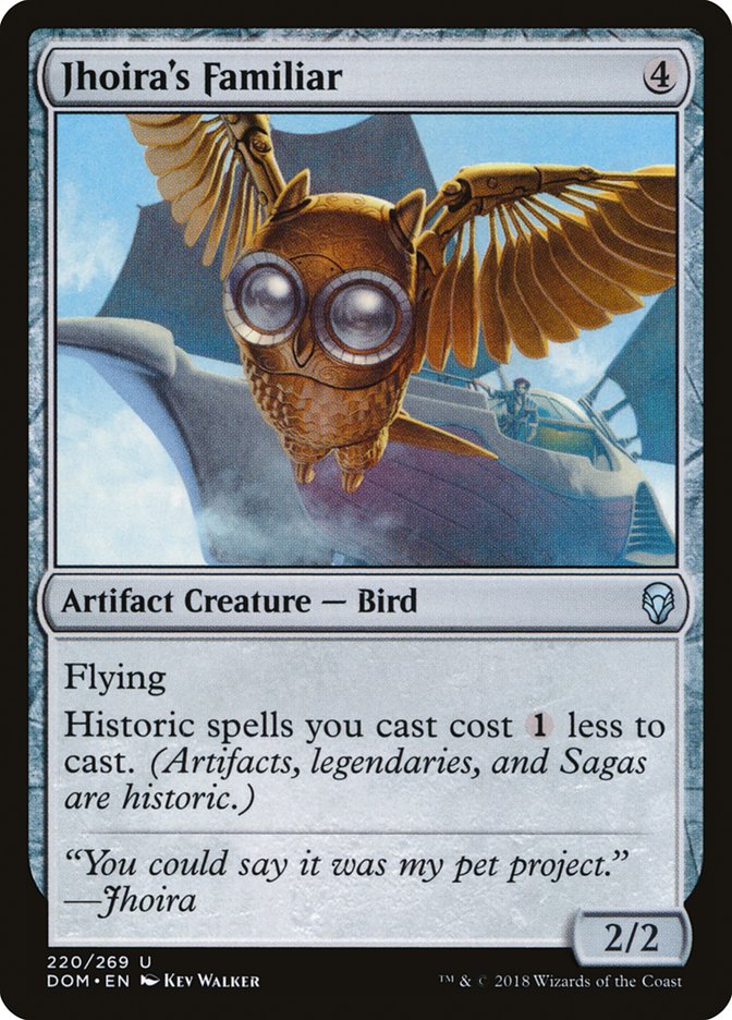 Jhoira's Familiar [Dominaria] | Deep Dive Games St. Marys