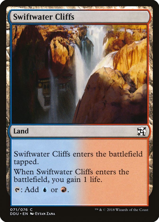 Swiftwater Cliffs [Duel Decks: Elves vs. Inventors] | Deep Dive Games St. Marys