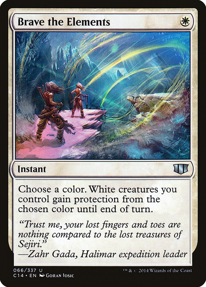 Brave the Elements [Commander 2014] | Deep Dive Games St. Marys