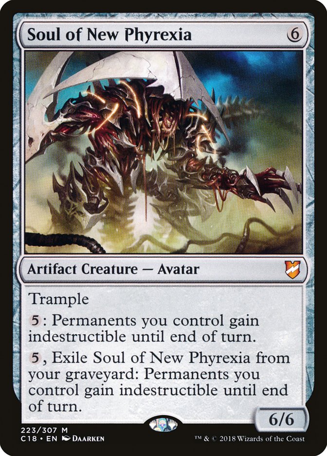 Soul of New Phyrexia [Commander 2018] | Deep Dive Games St. Marys