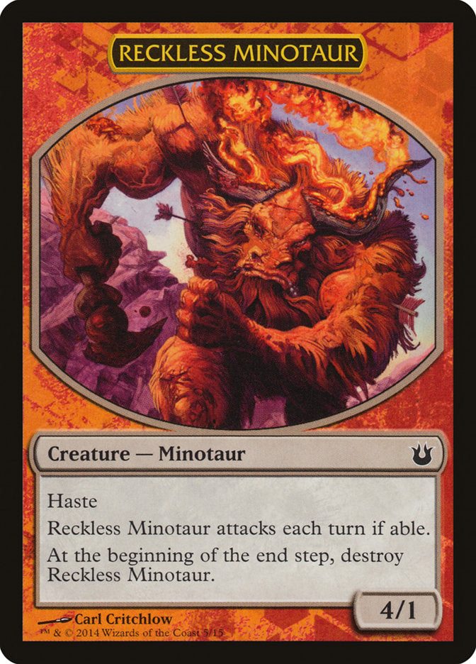 Reckless Minotaur [Born of the Gods Battle the Horde] | Deep Dive Games St. Marys