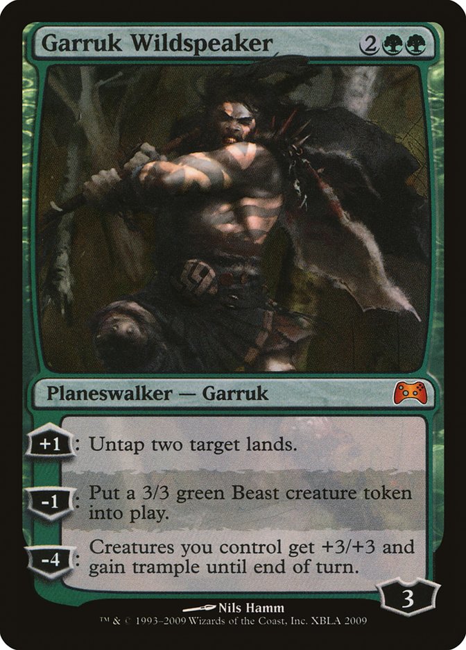 Garruk Wildspeaker (Duels of the Planeswalkers Promos) [Duels of the Planeswalkers Promos 2009] | Deep Dive Games St. Marys