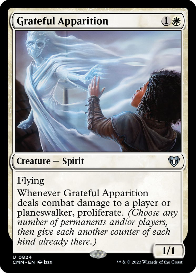 Grateful Apparition [Commander Masters] | Deep Dive Games St. Marys