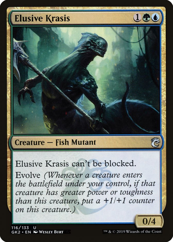 Elusive Krasis [Ravnica Allegiance Guild Kit] | Deep Dive Games St. Marys