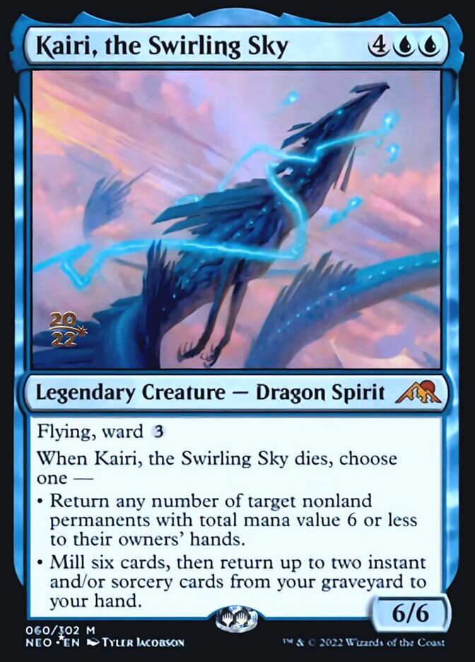 Kairi, the Swirling Sky [Kamigawa: Neon Dynasty Prerelease Promos] | Deep Dive Games St. Marys