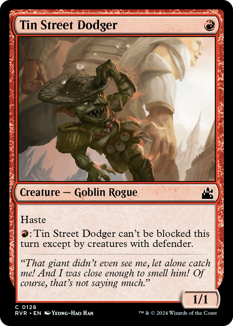 Tin Street Dodger [Ravnica Remastered] | Deep Dive Games St. Marys