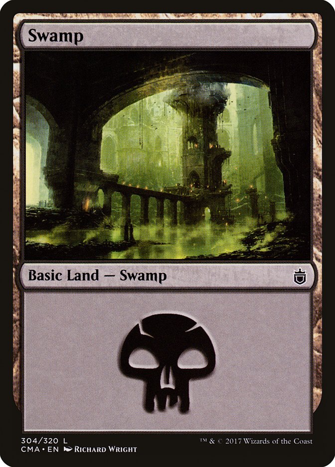 Swamp (304) [Commander Anthology] | Deep Dive Games St. Marys