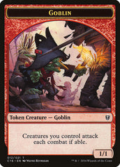 Goblin // Zombie Double-Sided Token [Commander 2016 Tokens] | Deep Dive Games St. Marys