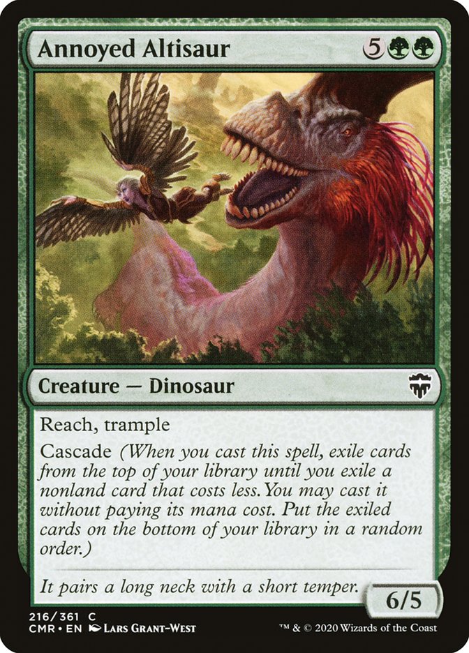 Annoyed Altisaur [Commander Legends] | Deep Dive Games St. Marys