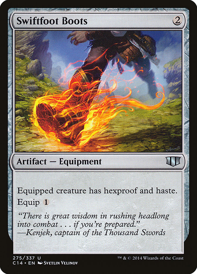 Swiftfoot Boots [Commander 2014] | Deep Dive Games St. Marys
