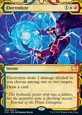 Electrolyze (Foil Etched) [Strixhaven: School of Mages Mystical Archive] | Deep Dive Games St. Marys