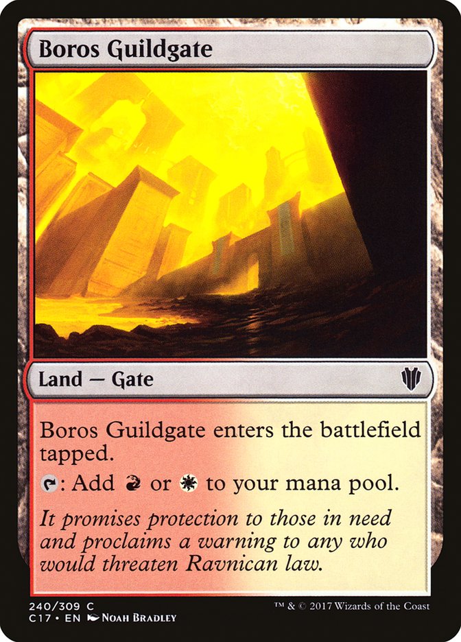 Boros Guildgate [Commander 2017] | Deep Dive Games St. Marys