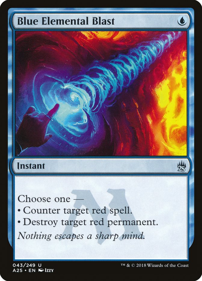 Blue Elemental Blast [Masters 25] | Deep Dive Games St. Marys