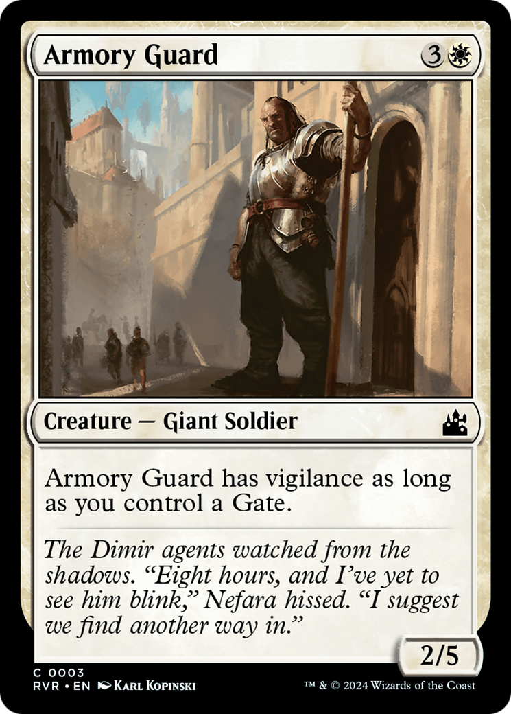 Armory Guard [Ravnica Remastered] | Deep Dive Games St. Marys