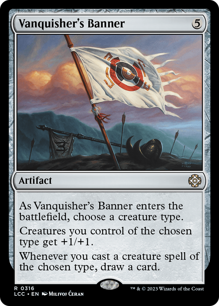 Vanquisher's Banner [The Lost Caverns of Ixalan Commander] | Deep Dive Games St. Marys