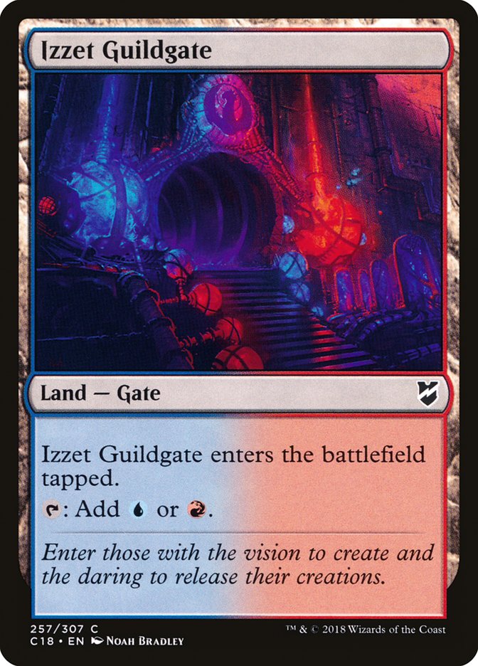 Izzet Guildgate [Commander 2018] | Deep Dive Games St. Marys