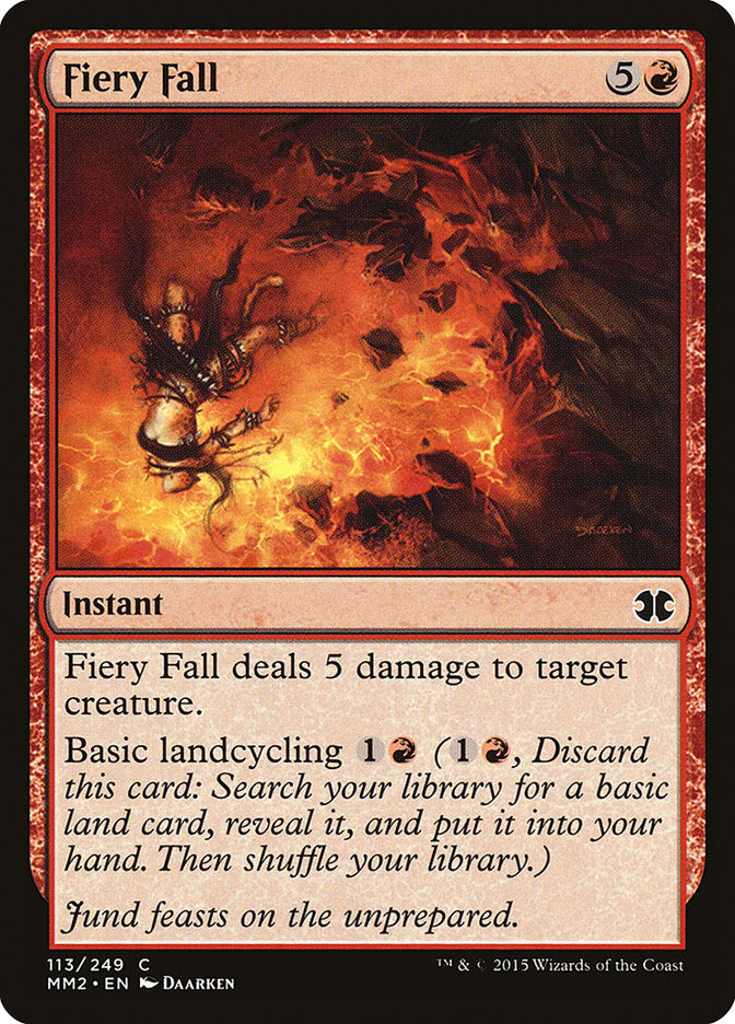 Fiery Fall [Modern Masters 2015] | Deep Dive Games St. Marys