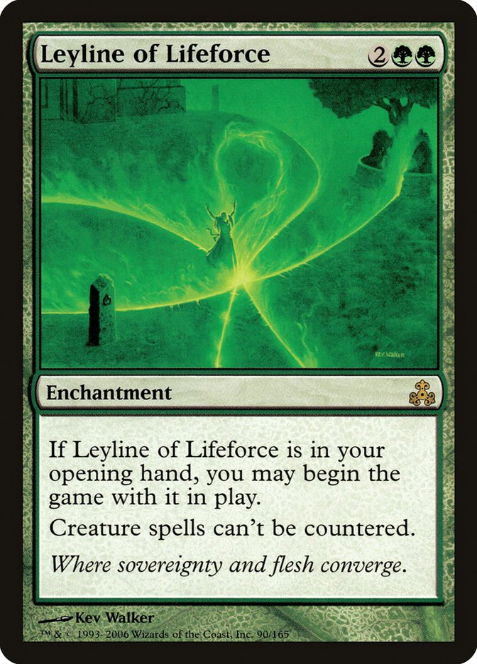 Leyline of Lifeforce [Guildpact] | Deep Dive Games St. Marys