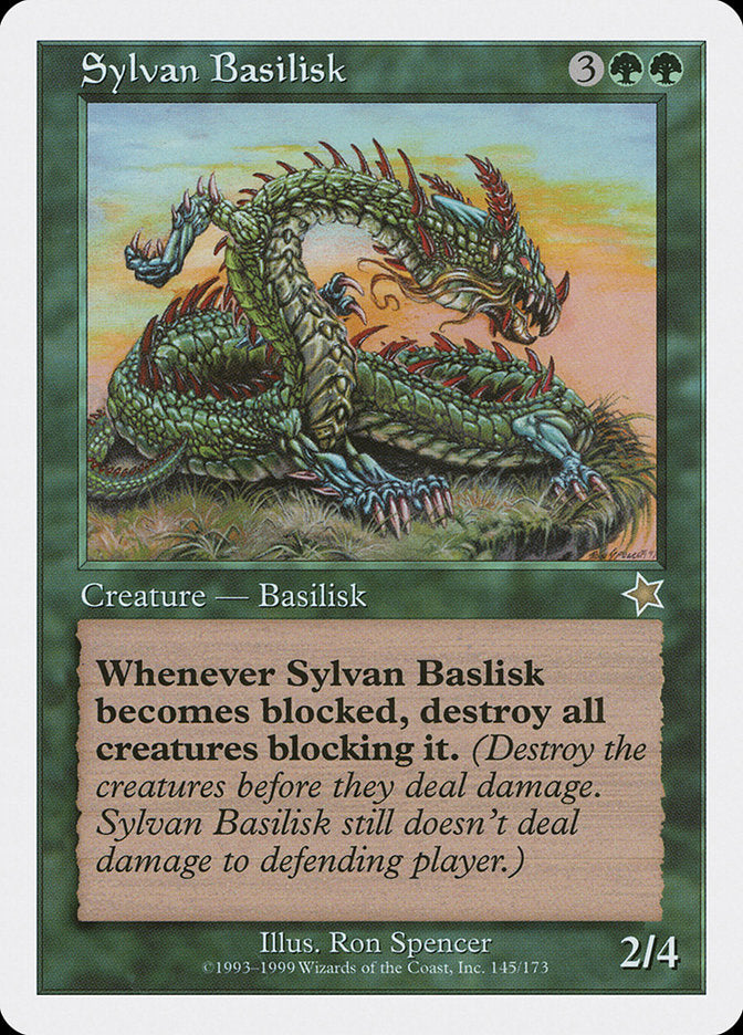 Sylvan Basilisk [Starter 1999] | Deep Dive Games St. Marys