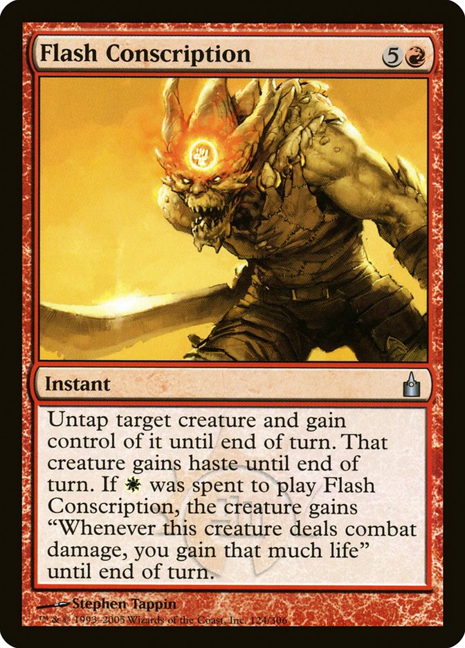 Flash Conscription [Ravnica: City of Guilds] | Deep Dive Games St. Marys