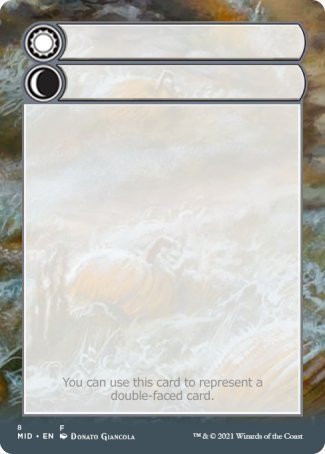 Helper Card (8/9) [Innistrad: Midnight Hunt Tokens] | Deep Dive Games St. Marys