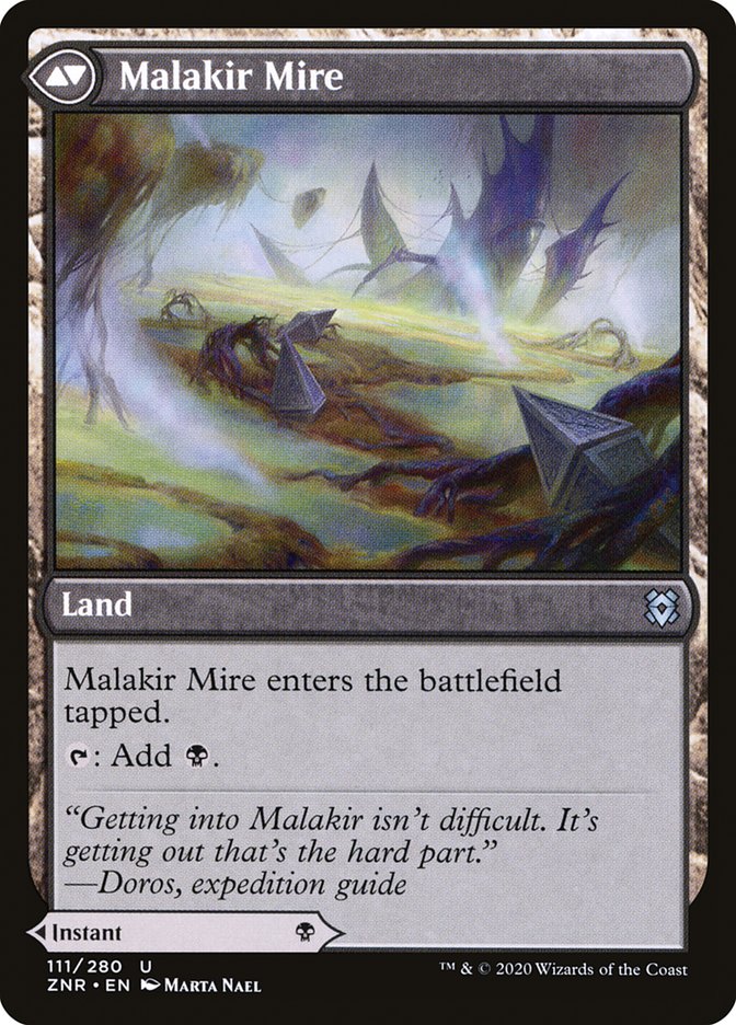 Malakir Rebirth // Malakir Mire [Zendikar Rising] | Deep Dive Games St. Marys