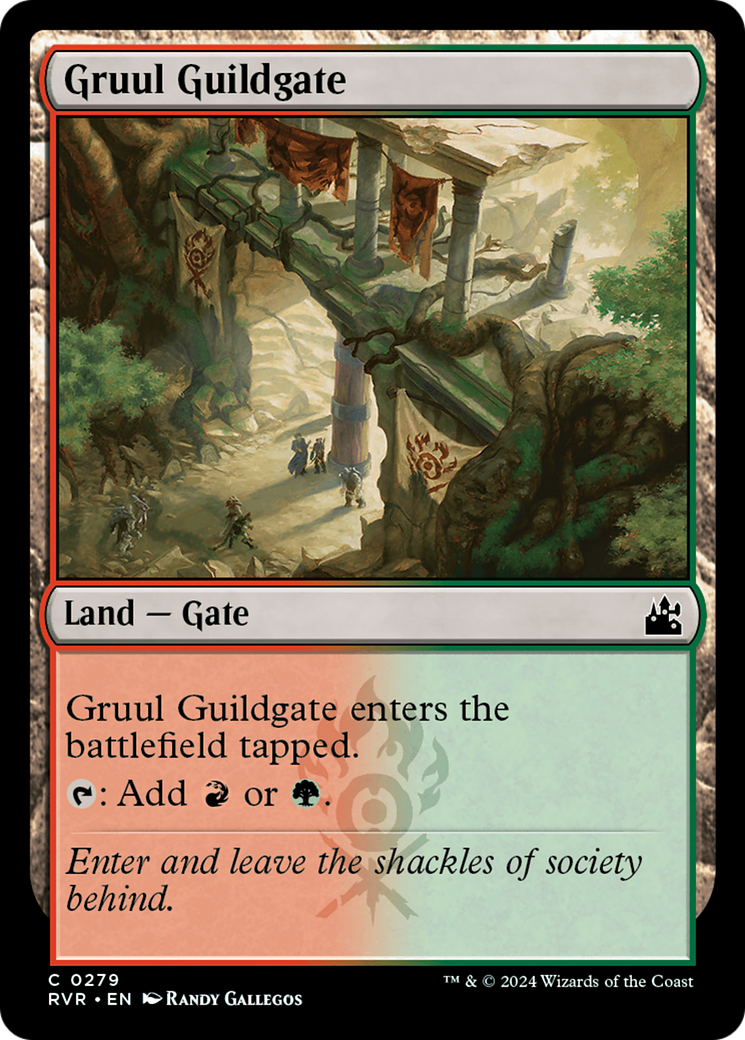 Gruul Guildgate [Ravnica Remastered] | Deep Dive Games St. Marys