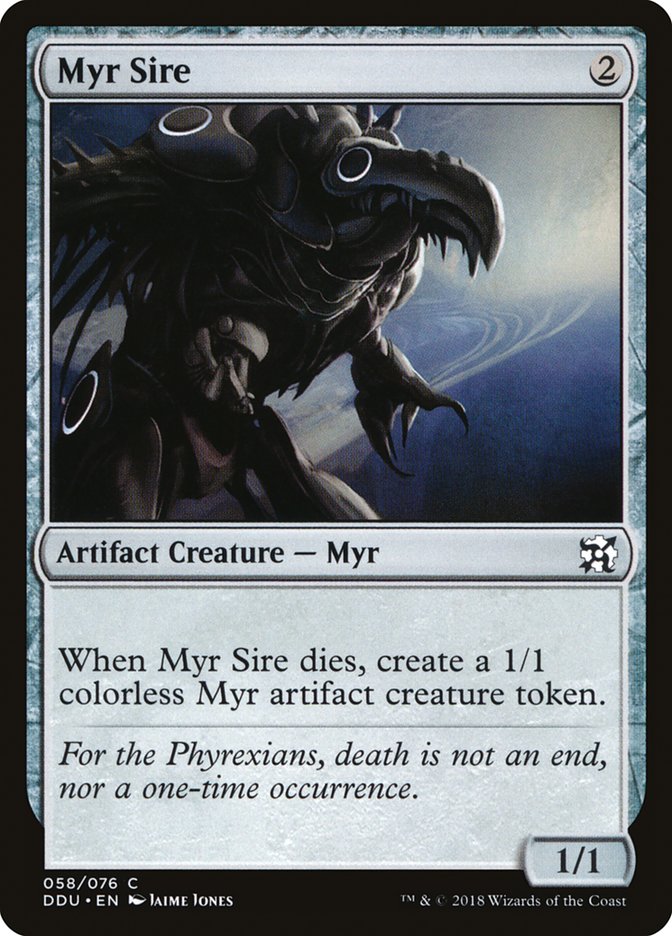 Myr Sire [Duel Decks: Elves vs. Inventors] | Deep Dive Games St. Marys