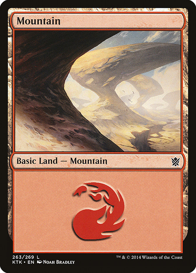 Mountain (263) [Khans of Tarkir] | Deep Dive Games St. Marys