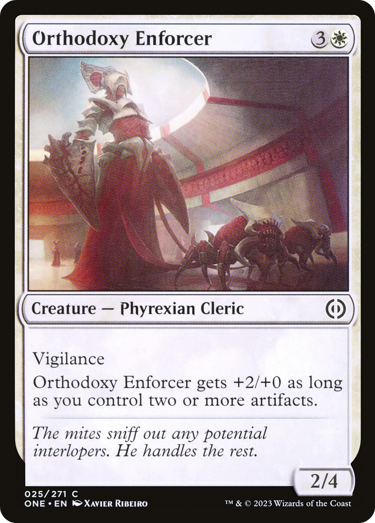 Orthodoxy Enforcer [Phyrexia: All Will Be One] | Deep Dive Games St. Marys