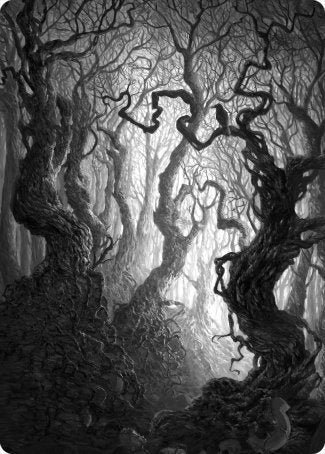 Forest 2 Art Card [Innistrad: Midnight Hunt Art Series] | Deep Dive Games St. Marys