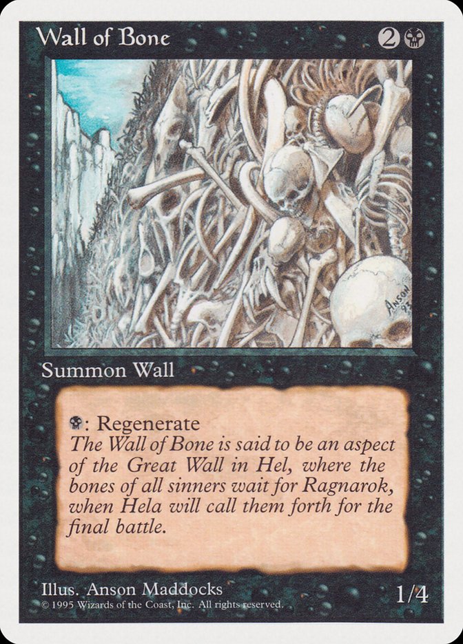 Wall of Bone [Rivals Quick Start Set] | Deep Dive Games St. Marys