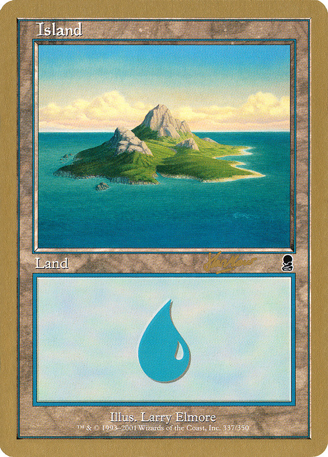 Island (shh337) (Sim Han How) [World Championship Decks 2002] | Deep Dive Games St. Marys