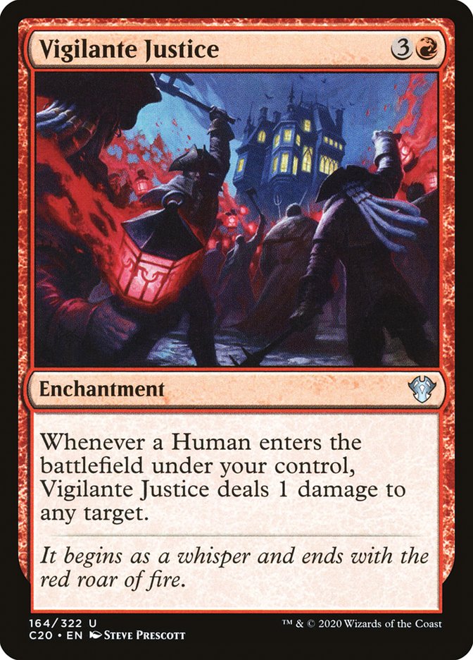 Vigilante Justice [Commander 2020] | Deep Dive Games St. Marys