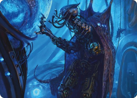 Atmosphere Surgeon Art Card [Phyrexia: All Will Be One Art Series] | Deep Dive Games St. Marys