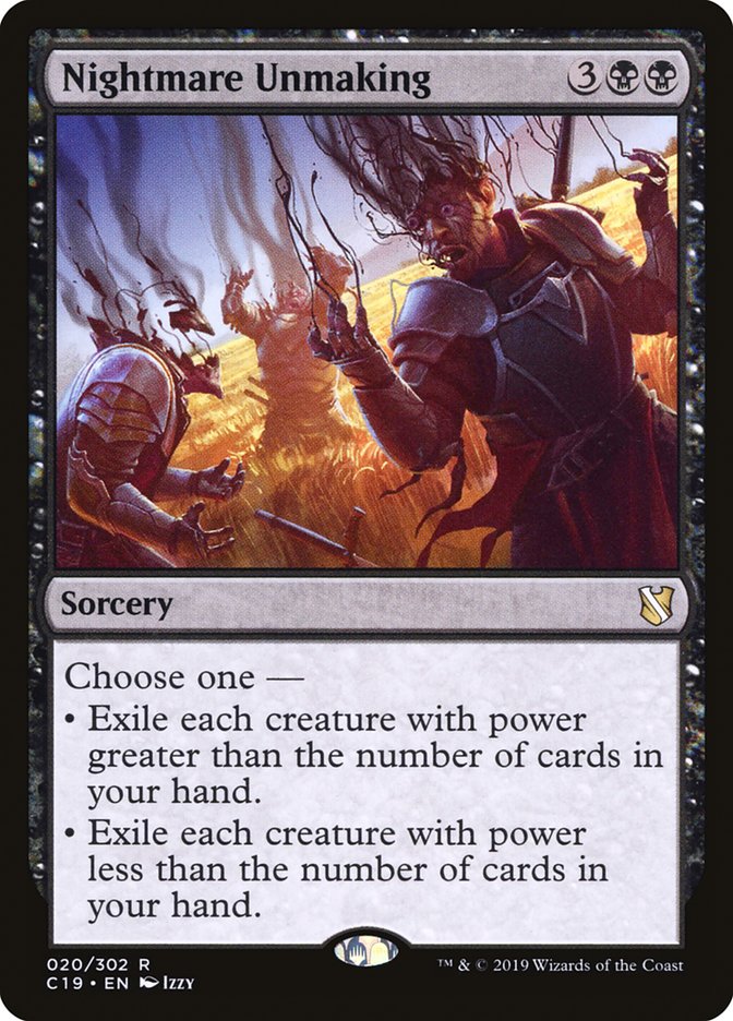 Nightmare Unmaking [Commander 2019] | Deep Dive Games St. Marys