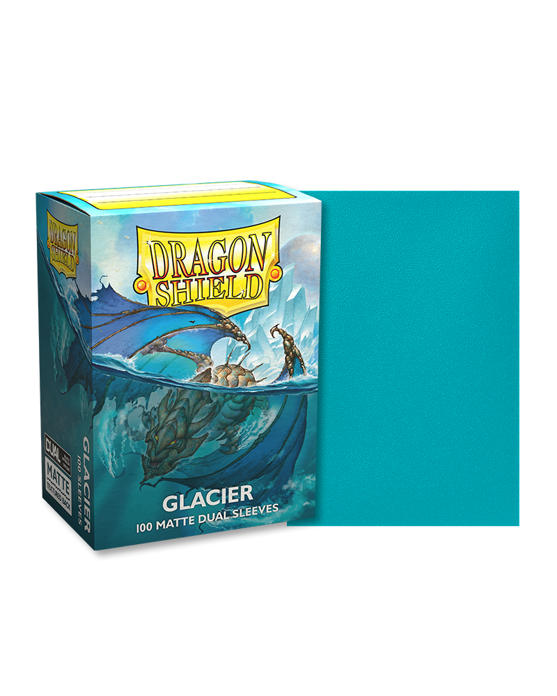 Dragon Shield Dual Sleeves: Matte Glacier | Deep Dive Games St. Marys