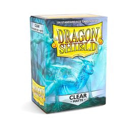 DRAGON SHIELD MATTE - Clear | Deep Dive Games St. Marys