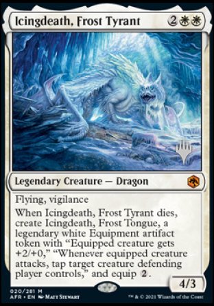 Icingdeath, Frost Tyrant (Promo Pack) [Dungeons & Dragons: Adventures in the Forgotten Realms Promos] | Deep Dive Games St. Marys