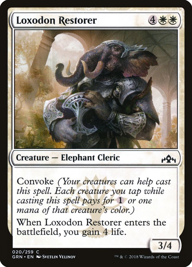 Loxodon Restorer [Guilds of Ravnica] | Deep Dive Games St. Marys