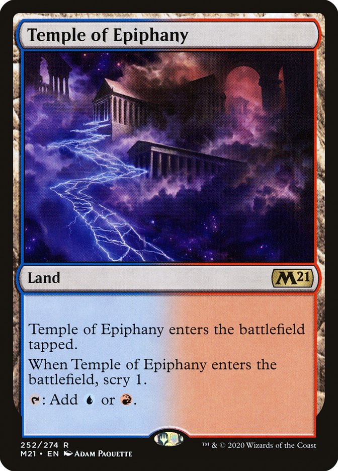 Temple of Epiphany [Core Set 2021] | Deep Dive Games St. Marys