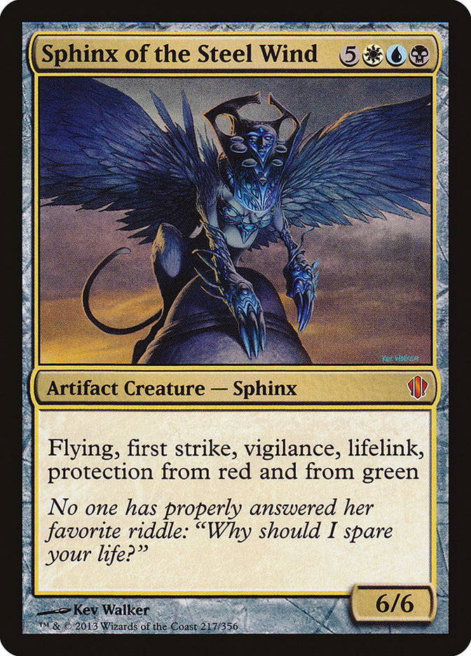 Sphinx of the Steel Wind [Commander 2013] | Deep Dive Games St. Marys