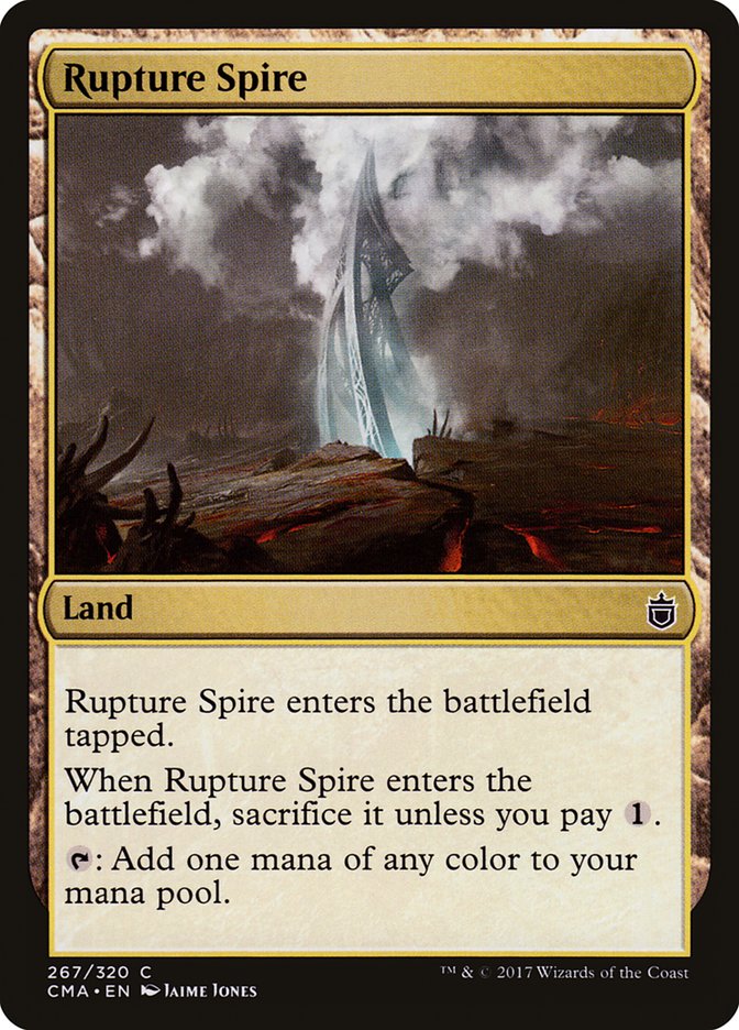 Rupture Spire [Commander Anthology] | Deep Dive Games St. Marys