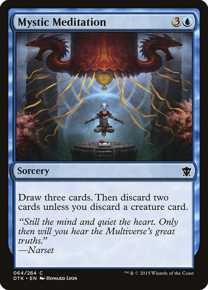 Mystic Meditation [Dragons of Tarkir] | Deep Dive Games St. Marys