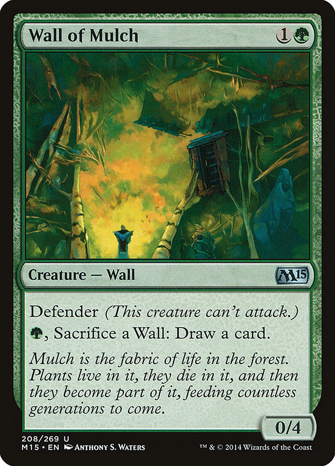 Wall of Mulch [Magic 2015] | Deep Dive Games St. Marys