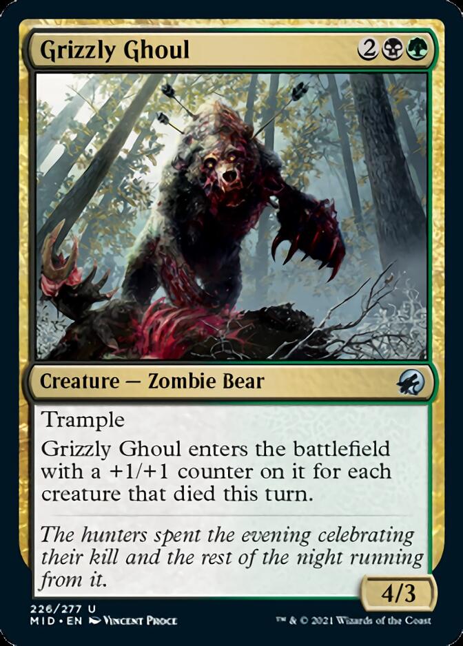 Grizzly Ghoul [Innistrad: Midnight Hunt] | Deep Dive Games St. Marys