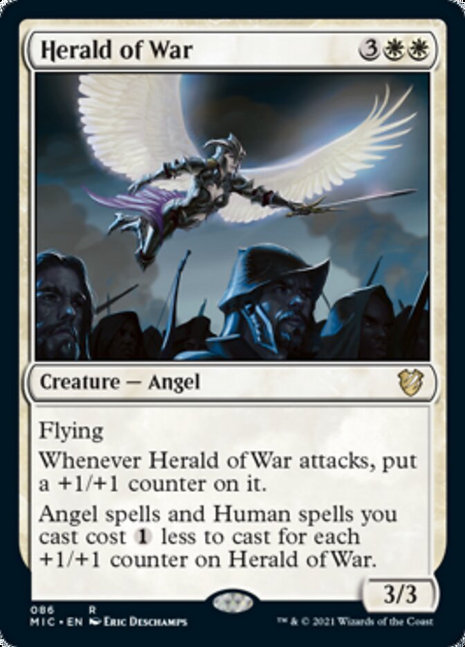 Herald of War [Innistrad: Midnight Hunt Commander] | Deep Dive Games St. Marys