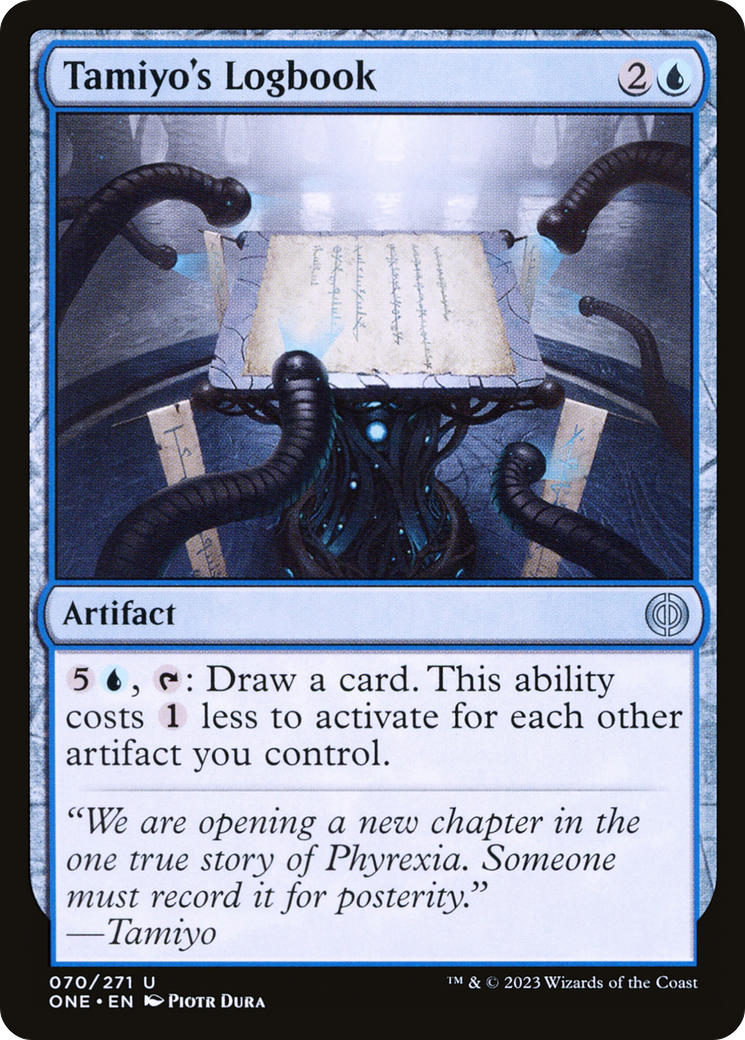 Tamiyo's Logbook [Phyrexia: All Will Be One] | Deep Dive Games St. Marys